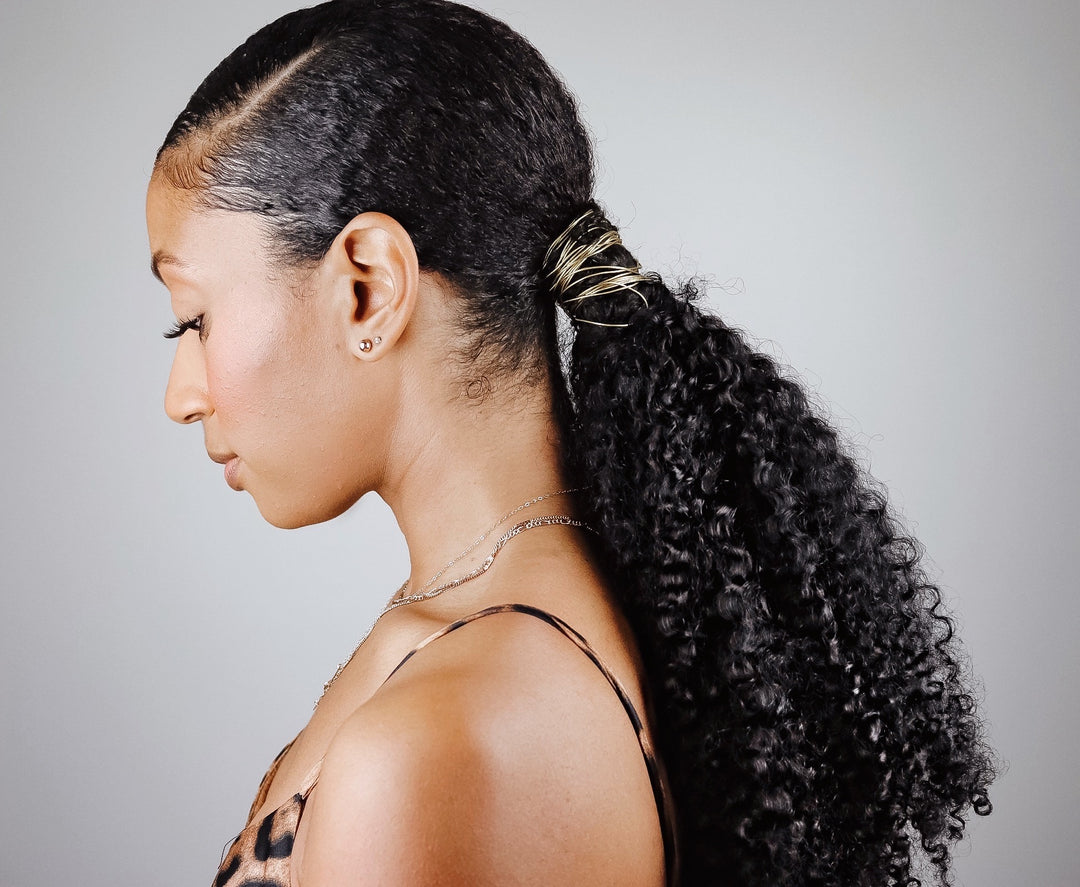 Easy Ponytails to Try Using Clip-ins