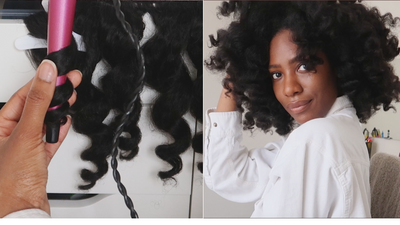 Fluffy Wand Curls w/ Coil Curl Clip-in Extensions