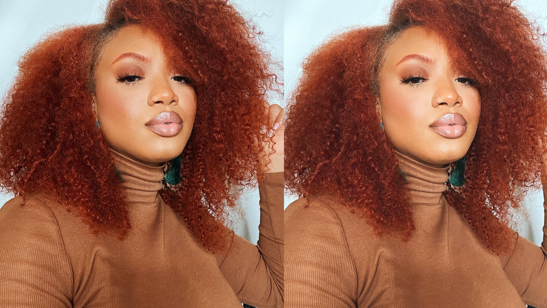 DIY Auburn Hair Color Transformation w/ Melanj Hair extensions