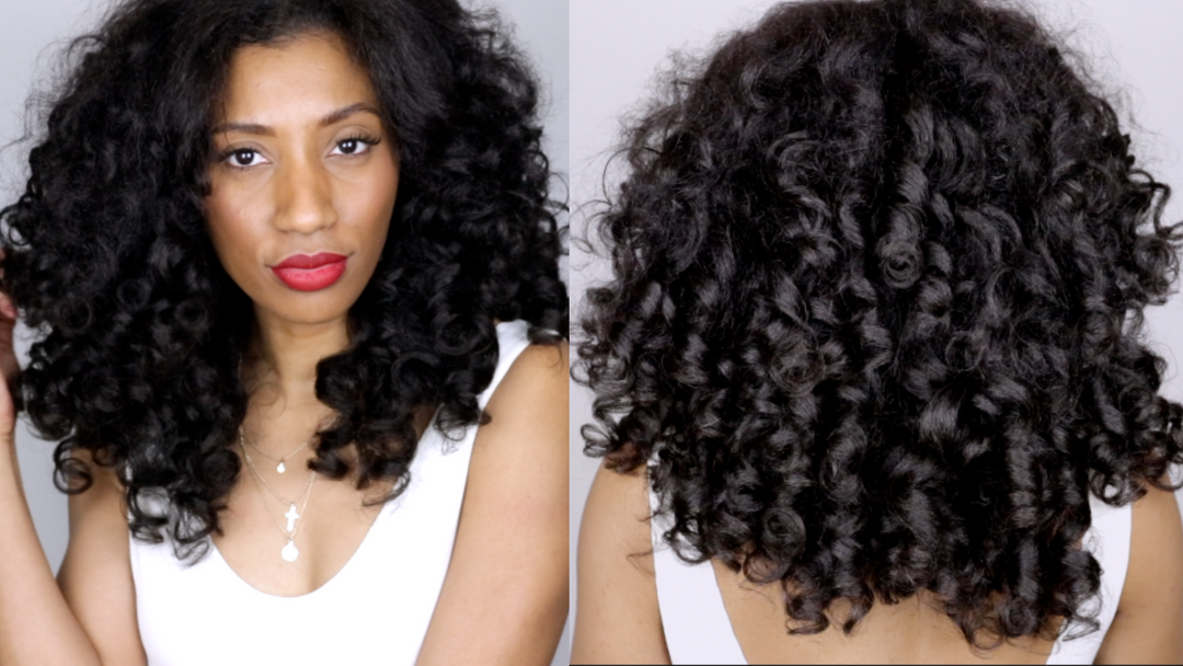 How to Roller Set Clip-in Hair Extensions