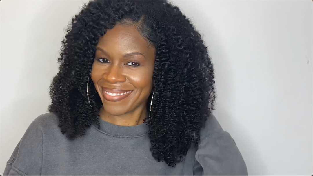 #IRL: Styling 20" Coil Curl clip-ins w/ Naima