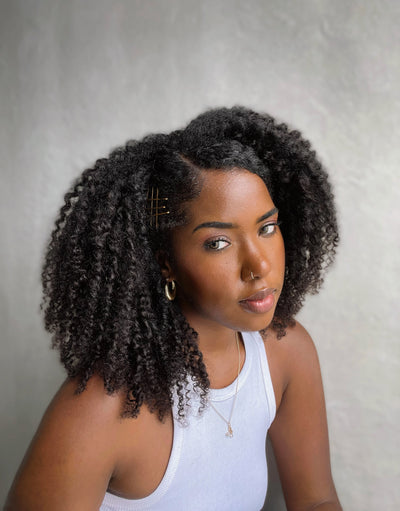 How to Style a Twist Out with Corkscrew Curl Clip-ins