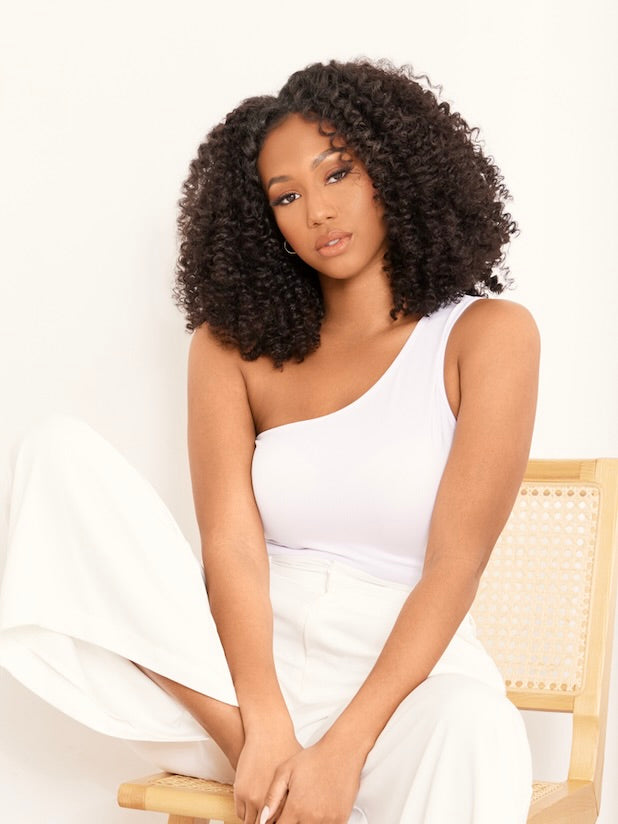 Corkscrew Curl UltraSlim V-Part Wig