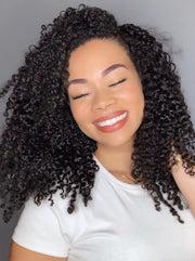 spiral curl natural hair extensions, clip in extensions for black women with curly hair