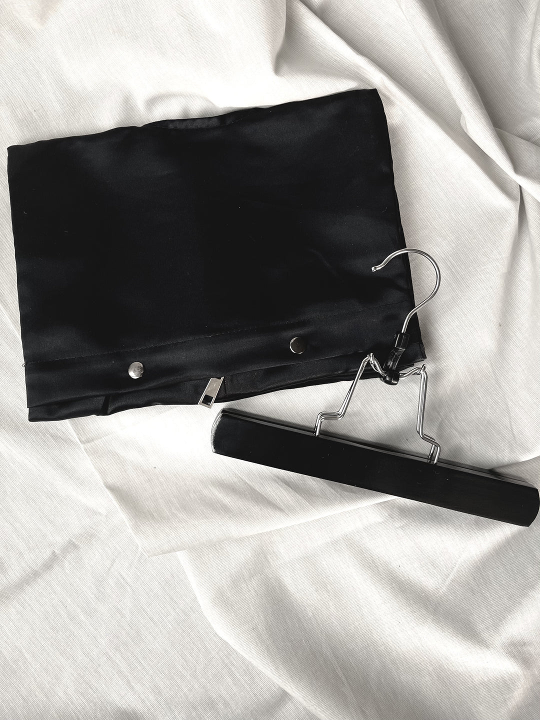 Satin Hair Storage Bag w/ Hanger