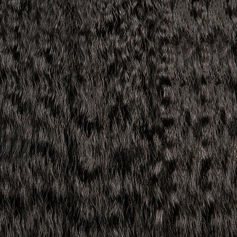 blow out collection loose kinky straight hair extensions by melanj hair