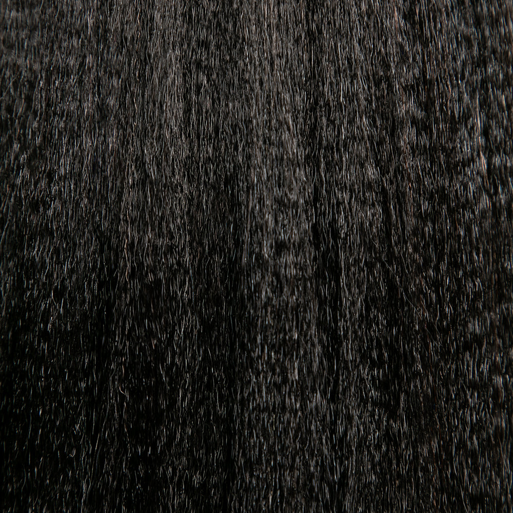 blow out collection silk press straight hair extensions by melanj hair